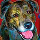3 dog artwork