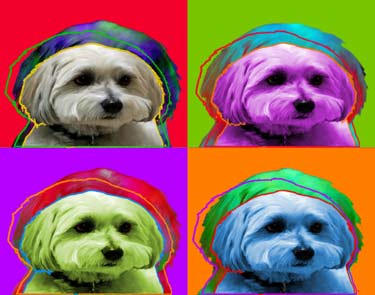 original dog art