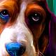 basset hound art