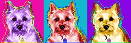 cairn terrier art