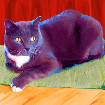 cat art