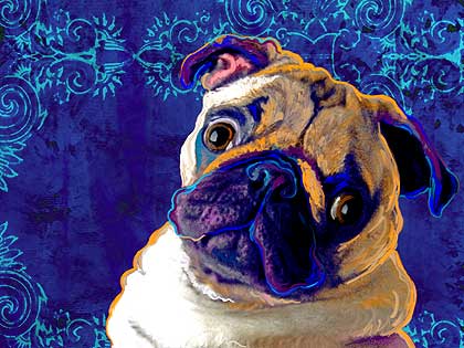 pug art