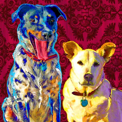 dog art