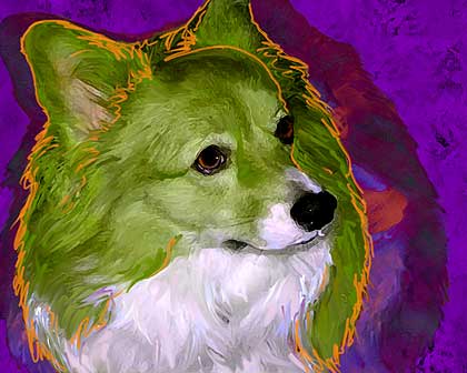 corgi art