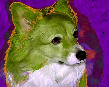 corgi art