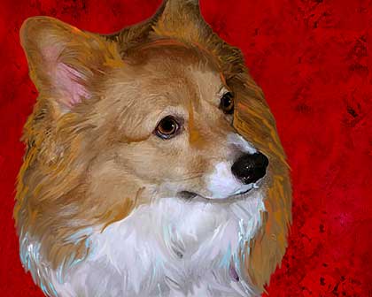 corgi art