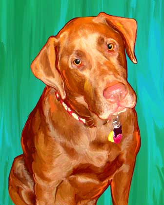 dog art
