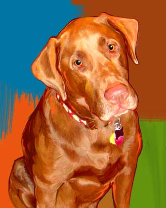 dog artwork