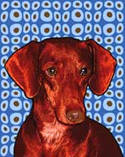 dachshund print