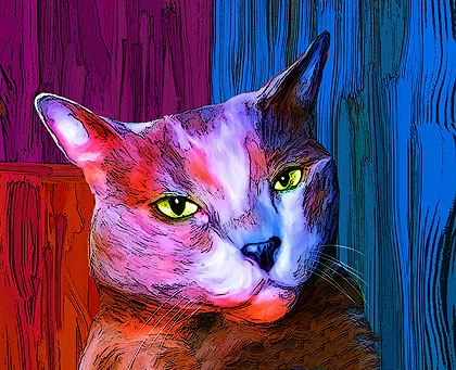 cat art