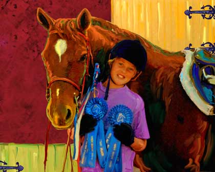 horse artwork
