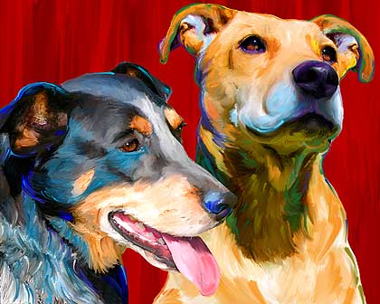 dog art