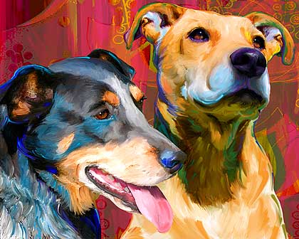 dog art
