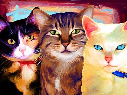 cat art
