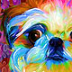 shih tzu painting