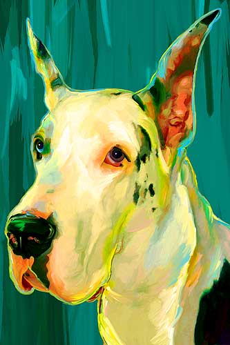 great dane art
