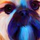 custom dog art