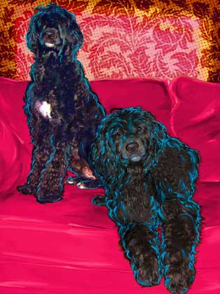 dog art