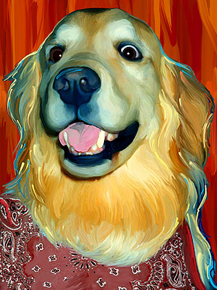 dog art