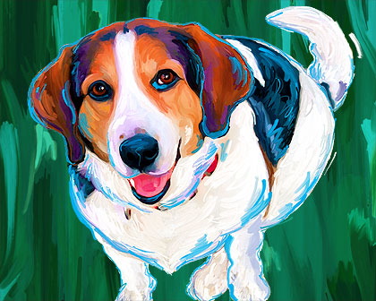 dog art