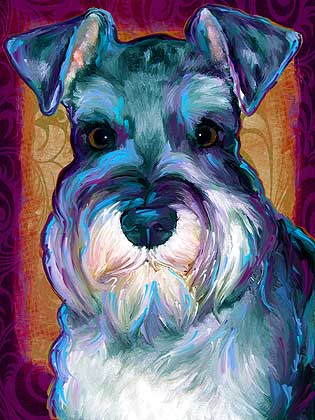 schnauzer art