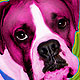 boxer dog art