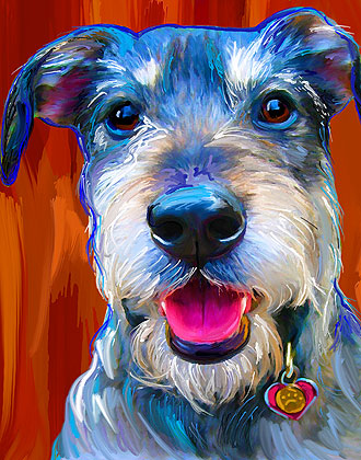 dog art
