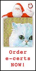 custom pet portrait santa