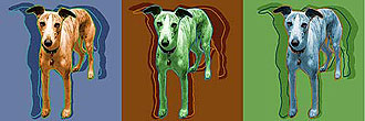 whippet art