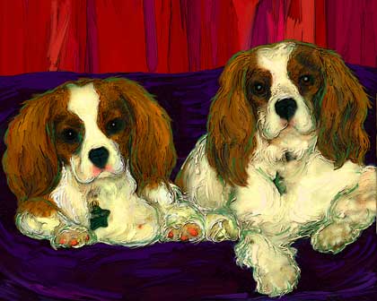 kin charles spaniel