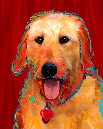 labradoodle artwork