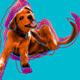 custom dog art 