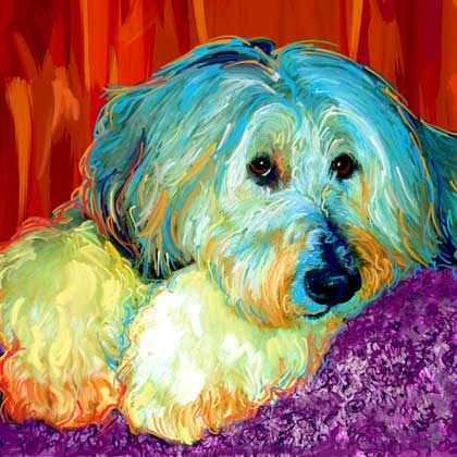 sheepdog art