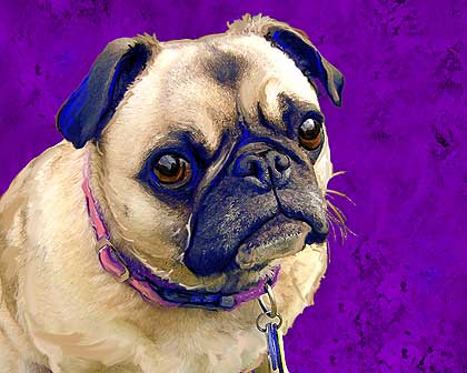 pug art