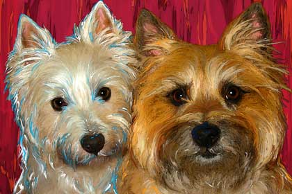 terrier artwork