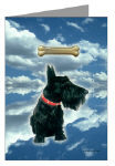 scottish terrier greeting cards